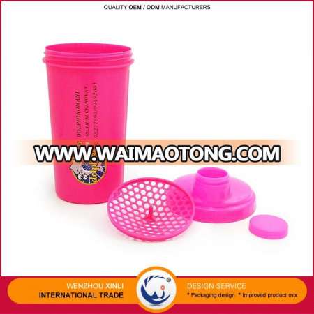 New Products Online Shopping Shaker Drinkware 700ML Plastic Cup With Lid